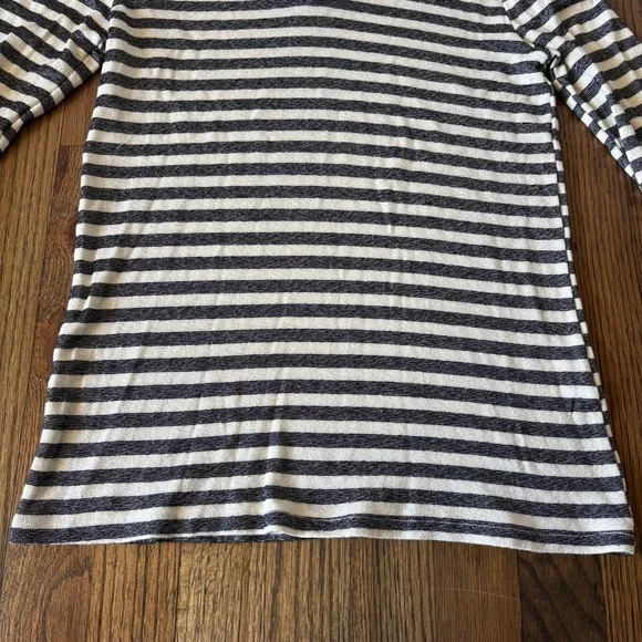 Anthropologie x Michael Stars Made in USA Knit Striped Long Sleeve Sise M / L - Picture 8 of 8